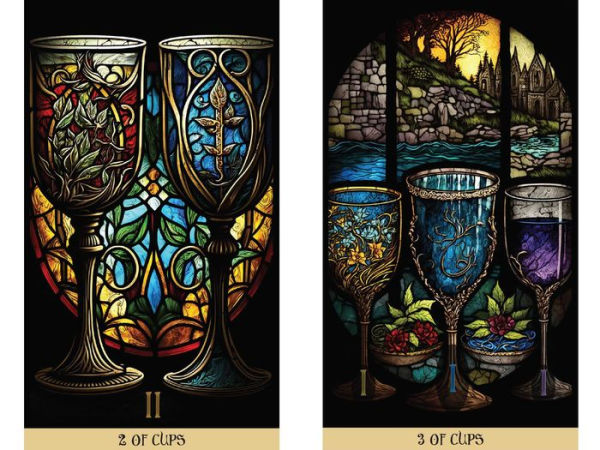 The Stained Glass Tarot: An Illuminated Journey through the Cards