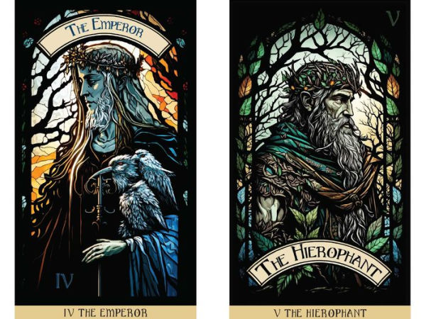 The Stained Glass Tarot: An Illuminated Journey through the Cards