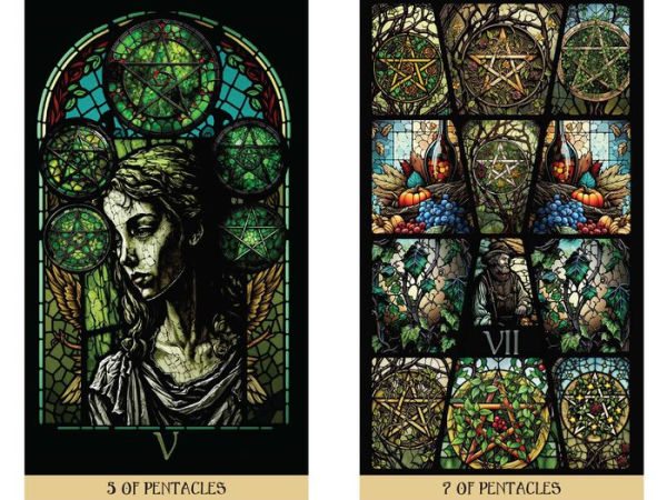 The Stained Glass Tarot: An Illuminated Journey through the Cards