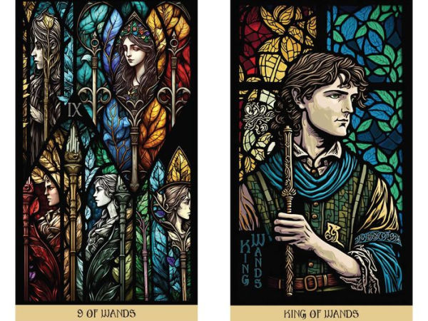 The Stained Glass Tarot: An Illuminated Journey through the Cards