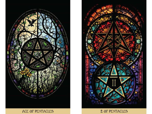 The Stained Glass Tarot: An Illuminated Journey through the Cards