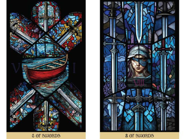 The Stained Glass Tarot: An Illuminated Journey through the Cards