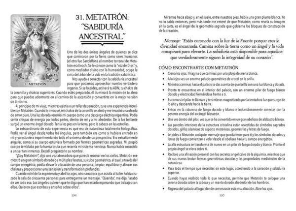 Oráculo del fuego de los arcángeles: Mazo de 40 cartas con guía