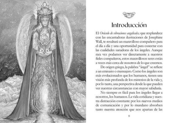 Oráculo de vibraciones angelicales: Mazo de 50 cartas y guía