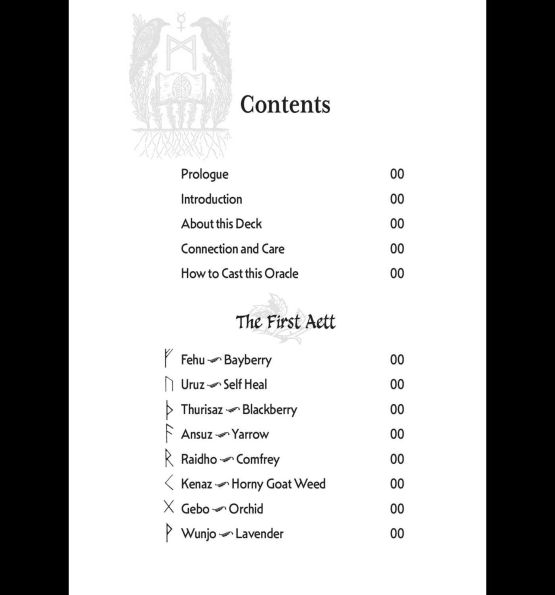 The Runes and Roots Oracle: A 36-Card Deck and Guidebook