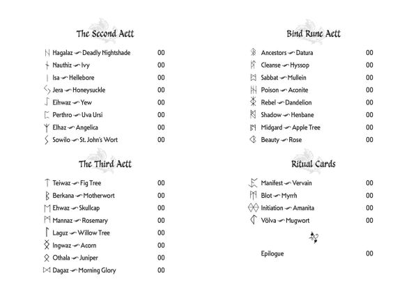 The Runes and Roots Oracle: A 36-Card Deck and Guidebook