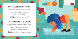 Alternative view 4 of Mindful Tots: Animal Antics (Bilingual Vietnamese & English)
