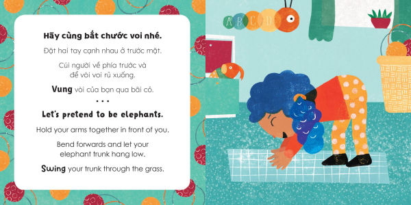Mindful Tots: Animal Antics (Bilingual Vietnamese & English)