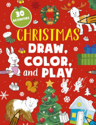Title: Christmas! Draw, Color, and Play, Author: Clever Publishing