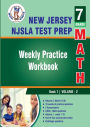 New Jersey Student Learning Assessments (NJSLA) Test Prep : 7th Grade Math : Weekly Practice Workbook Volume 2