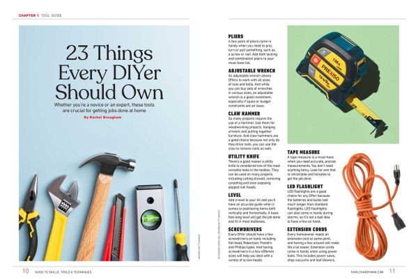 Family Handyman Guide to Skills, Tools & Techniques: EXPERT ADVICE TO HELP YOU COMPLETE HOME IMPROVEMENT PROJECTS WITH CONFIDENCE