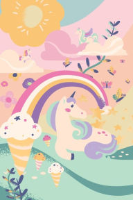 Title: Whimsical Unicorn Journal for Girls: Rainbow Butterfly Fairytale Notebook Pink and Cute with Ice Cream, Author: Chloe Sozo