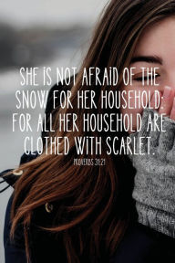 Title: Proverbs 31 Woman Snow Prayer Journal, Author: Chloe Sozo