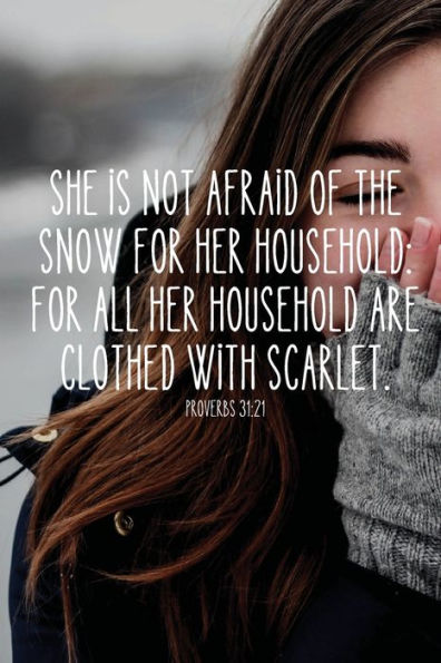 Proverbs 31 Woman Snow Prayer Journal