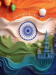 Title: Pray for India Indian Flag Notebook Blank Lined Pages Prayer Journal Gift for Missionary Bible Study Pray for the Nation: Missions Giving Prayer Journal Quiet Time Notes Bible Notetaking Prayer Requests Notes, Author: Chloe Sozo