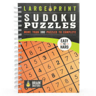 Title: Large Print Sudoku Puzzles Orange, Author: Parragon