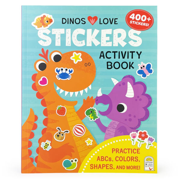 Dinos Love Stickers Activity Book