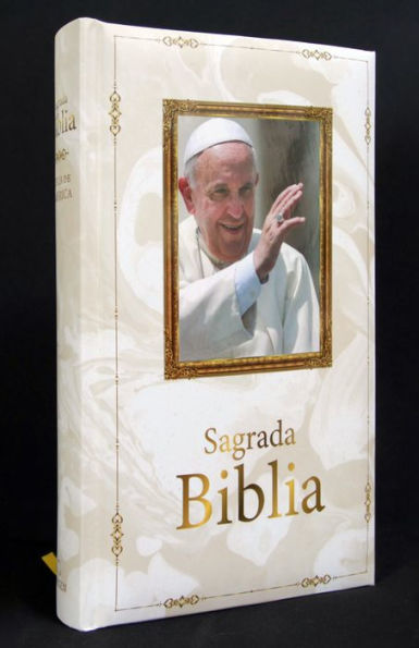 Biblia Católica: Letra grande. Edición conmemorativa del Papa Francisco HC acolchada / Catholic Bible Large format Padded HC Commemorative edition Pope