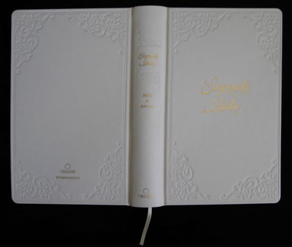 Biblia Católica: Letra grande. Símil piel blanca: boda, quinceañera, primera com u nión / Catholic Leathersoft White Bible: Bride, Quinceanera, First Commun