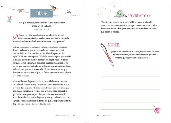 Una fe valiente: 100 devocionales para niñas / Fearless Faith: 100 Devotions for Girls