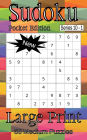 Sudoku Series 10 Pocket Edition - Puzzle Book for Adults - Medium - 50 puzzles - Large Print - Book 1