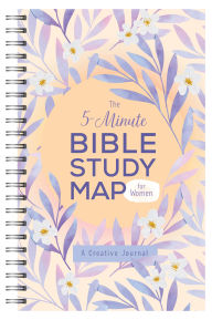 Title: The 5-Minute Bible Study Map for Women: A Creative Journal, Author: Barbour Publishing