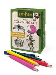 Title: Harry Potter Mini Coloring Set: Includes Mini Coloring Book and 18 Colored Pencils, Author: Running Press