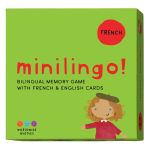 Alternative view 1 of Minilingo French / English Bilingual Flashcards: Bilingual memory game with French & English cards