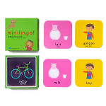 Alternative view 2 of Minilingo French / English Bilingual Flashcards: Bilingual memory game with French & English cards
