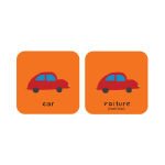 Alternative view 3 of Minilingo French / English Bilingual Flashcards: Bilingual memory game with French & English cards