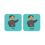 Alternative view 4 of Minilingo French / English Bilingual Flashcards: Bilingual memory game with French & English cards