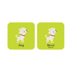 Alternative view 5 of Minilingo German / English Bilingual Flashcards: Bilingual memory game with German & English cards