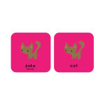 Alternative view 5 of Minilingo Swahili / English Bilingual Flashcards: Bilingual memory game with Swahili & English cards