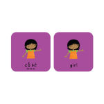 Alternative view 5 of Minilingo Vietnamese / English Bilingual Flashcards: Bilingual memory game with Vietnamese & English cards