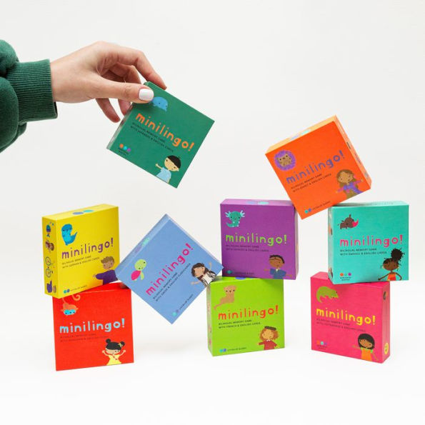 Minilingo Vietnamese / English Bilingual Flashcards: Bilingual memory game with Vietnamese & English cards
