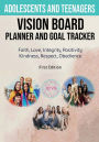 Adolescents and Teenagers Vision Board Planner and Goal Tracker