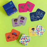 Alternative view 4 of Minilingo Hindi / English Bilingual Flashcards: Bilingual memory game with Hindi & English cards