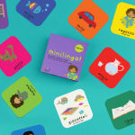 Alternative view 3 of Minilingo Italian / English Bilingual Flashcards: Bilingual memory game