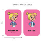 Alternative view 3 of Rosie's Rules: Minilingo Spanish/English Flashcards - Basic Words with Rosie