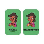 Alternative view 4 of Rosie's Rules: Minilingo Spanish/English Flashcards - Basic Words with Rosie
