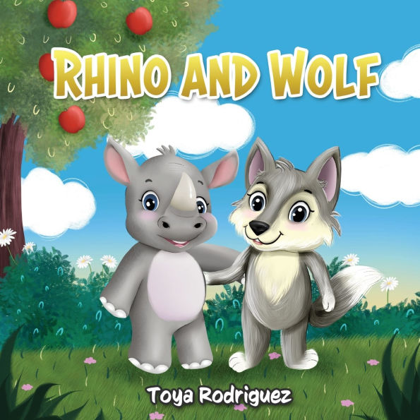 Rhino and Wolf: A heartwarming children's book about siblings and their limitless imagination. Perfect for bedtime or anytime.