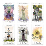 Alternative view 5 of The Tarocle of Oz: Journey Over the Rainbow (78 Full-Color Cards and 193-Page Full-Color Guidebook)