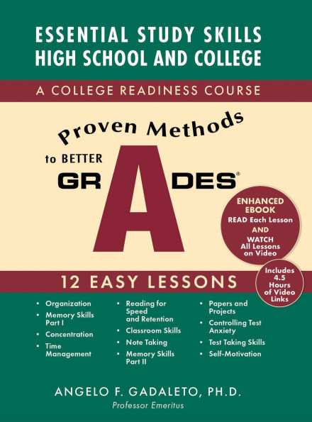 Proven Methods To Better Grades - Enhanced Ebook