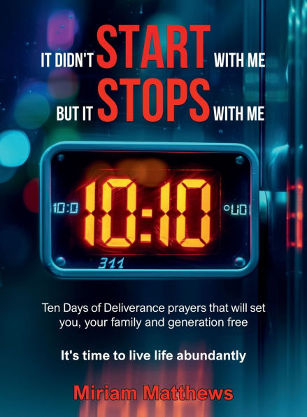 It didn't start with me but it stops with me