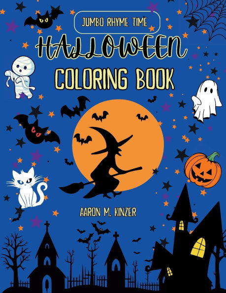 JUMBO RHYME TIME HALLOWEEN COLORING BOOK