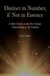 Title: Distinct in Number, If not in Essence: A Short Treatise on the First-Century Understanding of the Godhead, Author: David Calugar