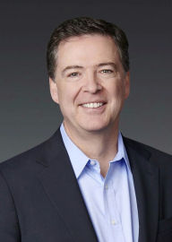 James Comey celebrates CENTRAL PARK WEST with Valerie Plame