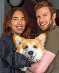 Alexandra Garyn + Bryan Reisberg, plus Maxine the Fluffy Corgi, celebrate MAXINE GETS A JOB with a special storytime!