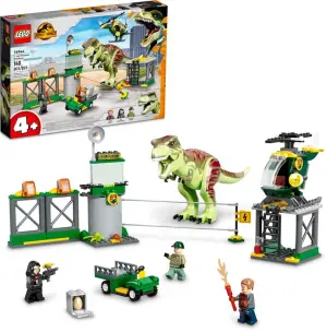 LEGO Jurassic World T. Rex & Atrociraptor Dinosaur Breakout 76948 by LEGO  Systems Inc.