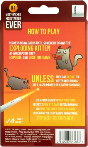 Exploding Kittens: 2-Player Edition by Exploding Kittens